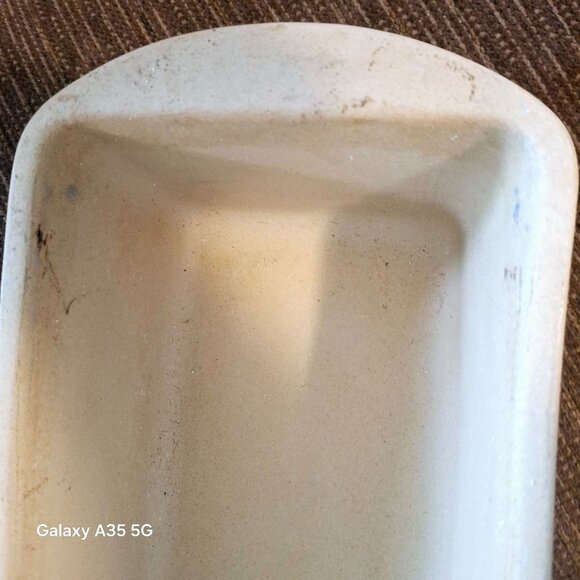 The Pampered Chef Family Heritage Stoneware Loaf Pan Beige 8.5"x4.5"x2.5" Durabl - Picture 6 of 6